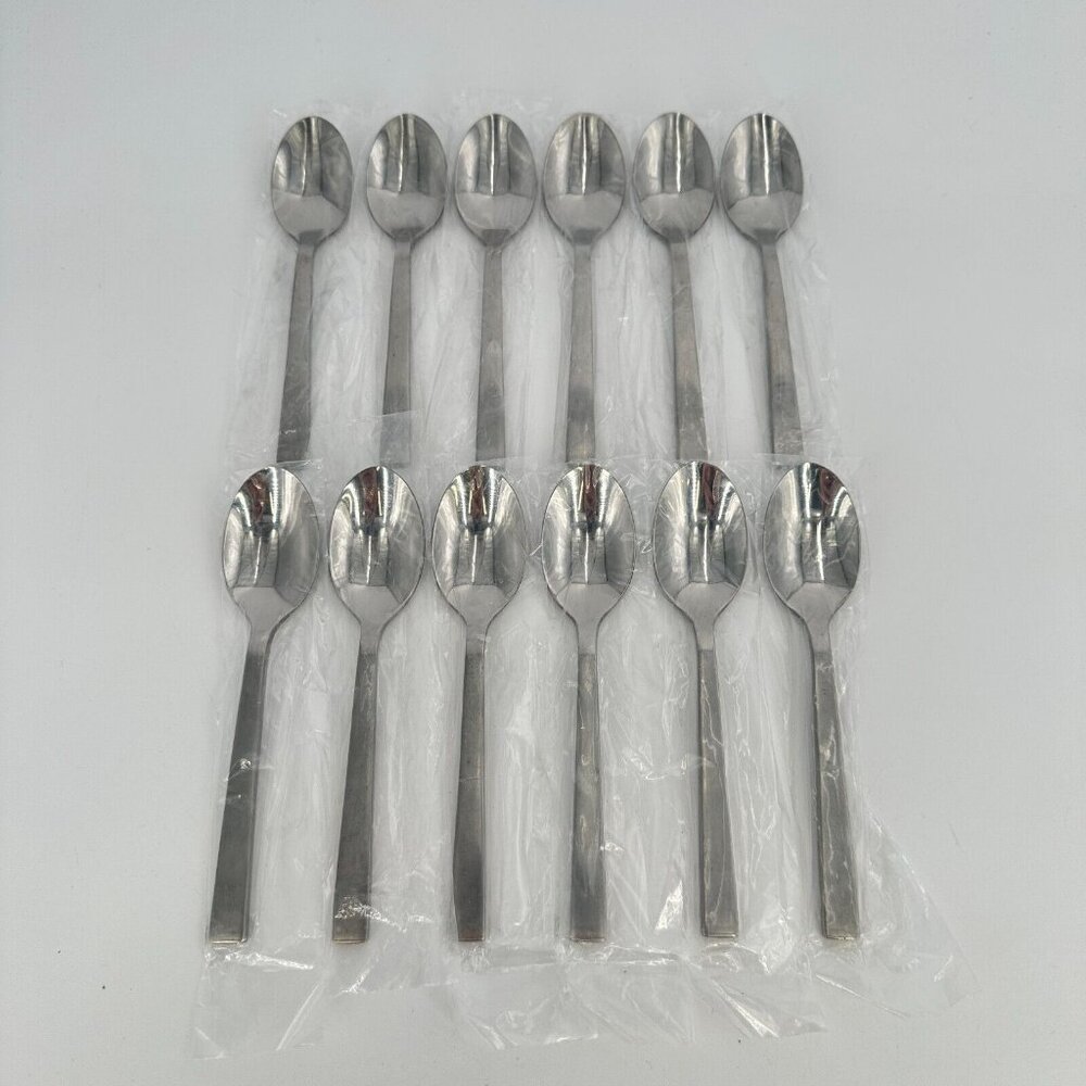 ONEIDA Chef's Table Satin 6 1/4" Teaspoons 12-pc 18/0 Stainless Steel B449STSF